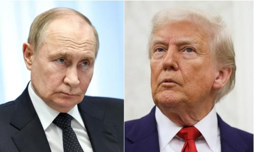 В.Путин Д.Трамп нар утсаар 85 минут ярилцжээ