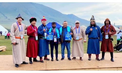 Дэлхийн нүүдэлчдийн VI их наадамд Монголын баг дөрөвдүгээр байр эзэллээ