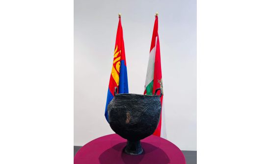 Хүннүгийн үеийн төмөр цутгамал тогоог Унгарт сэргээн засварлав