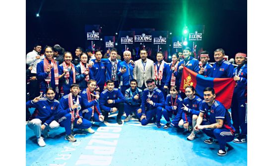Монголын боксчид Азийн аваргаас 2 мөнгө, 8 хүрэл медаль хүртэв