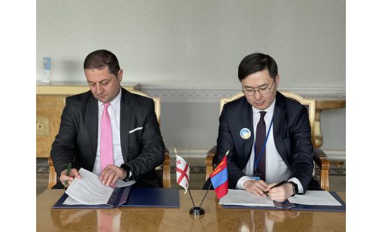 Гүрж улсын статистикийн газартай харилцан ойлголцлын санамж бичиг байгуулав